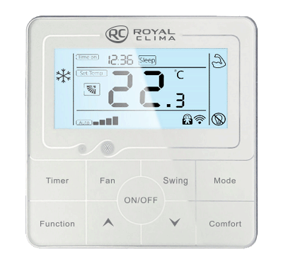 ROYAL CLIMA COMPETENZA HP Inverter CO-D 96HNHI/CO-E 96HNHI — фото 3