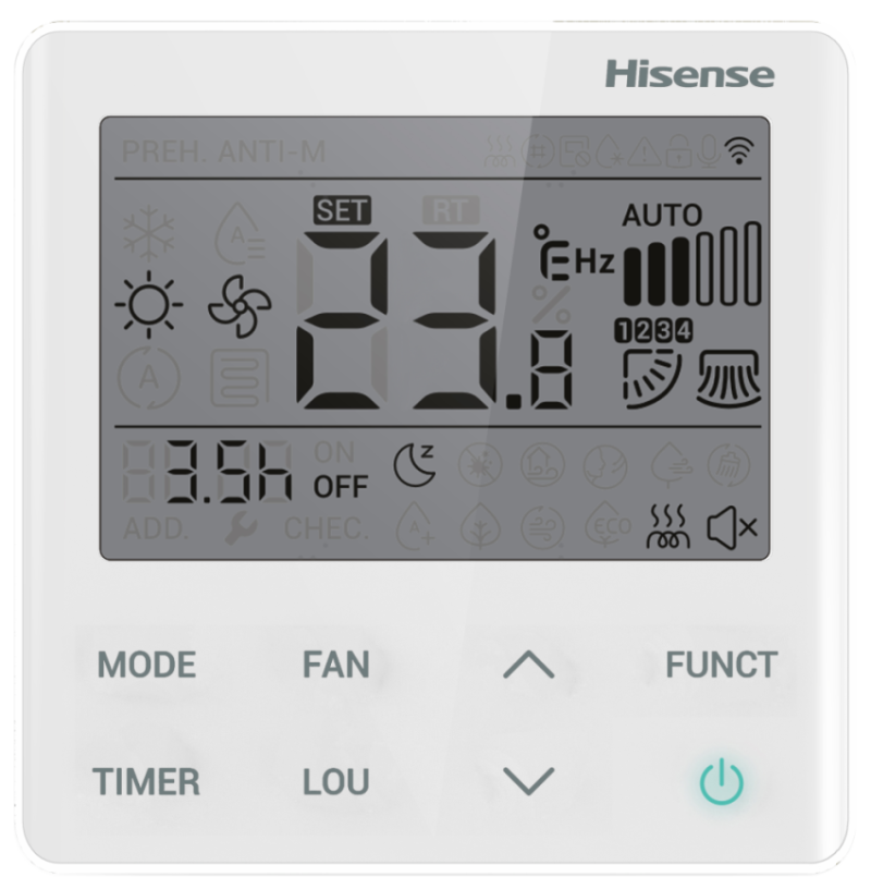 Hisense HEAVY EU DC Inverter AUD-24UX4RFM8/AUW-24U4RJ7 WI-FI — фото 5