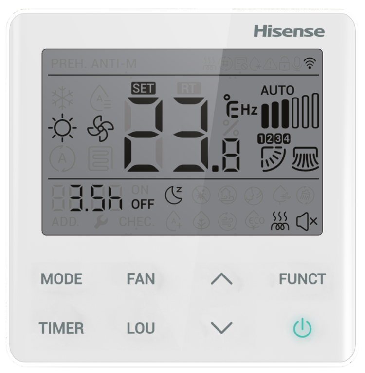 Hisense HEAVY 2.0 Classic AUD-24HX4RGM2/AUW-24H4RF2 — фото 2